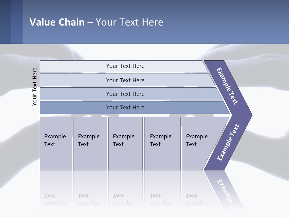 Residential Human Hand Construction PowerPoint Template