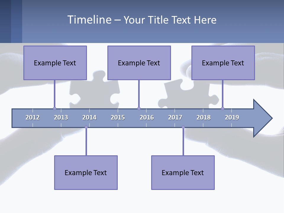 Residential Human Hand Construction PowerPoint Template