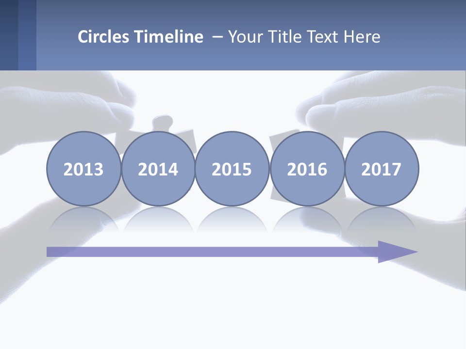 Residential Human Hand Construction PowerPoint Template