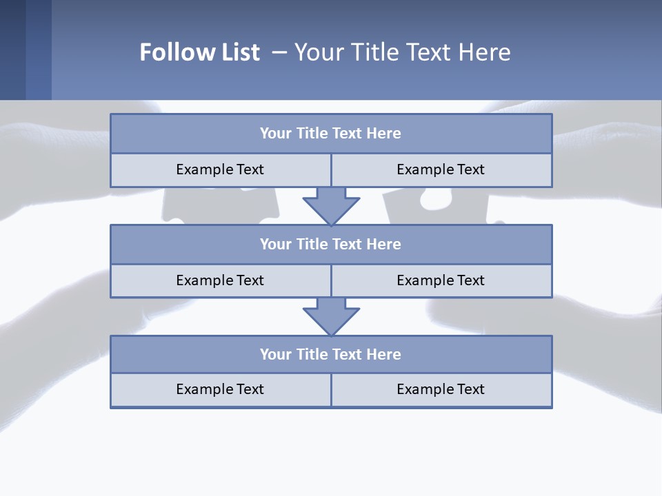 Residential Human Hand Construction PowerPoint Template