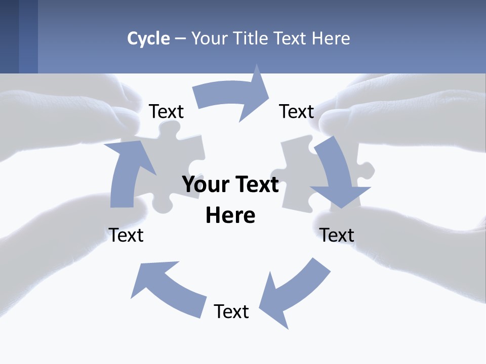 Residential Human Hand Construction PowerPoint Template