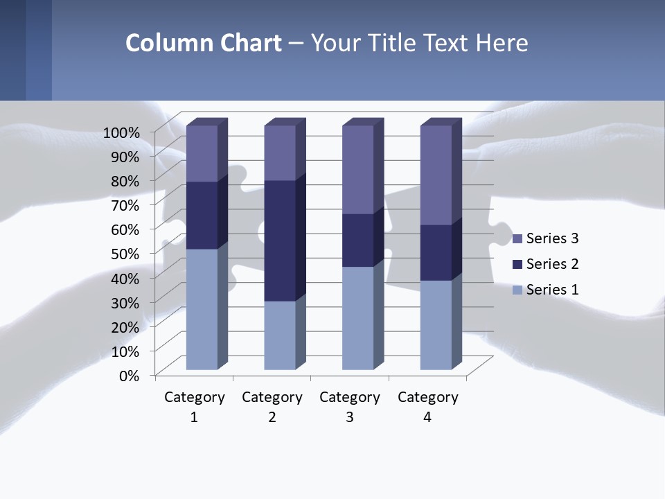 Residential Human Hand Construction PowerPoint Template