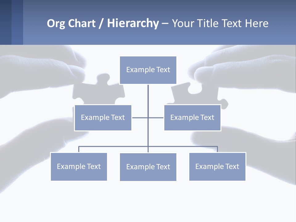 Residential Human Hand Construction PowerPoint Template
