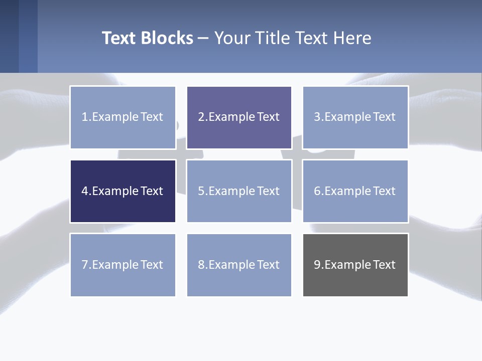 Residential Human Hand Construction PowerPoint Template