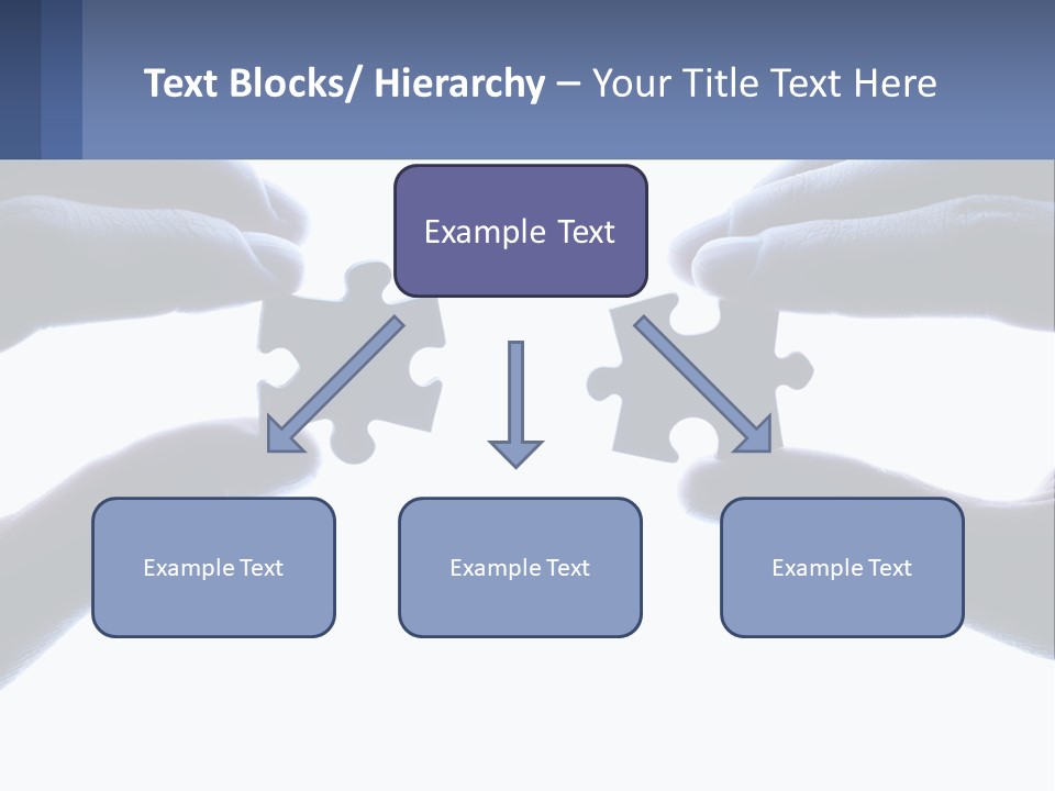 Residential Human Hand Construction PowerPoint Template