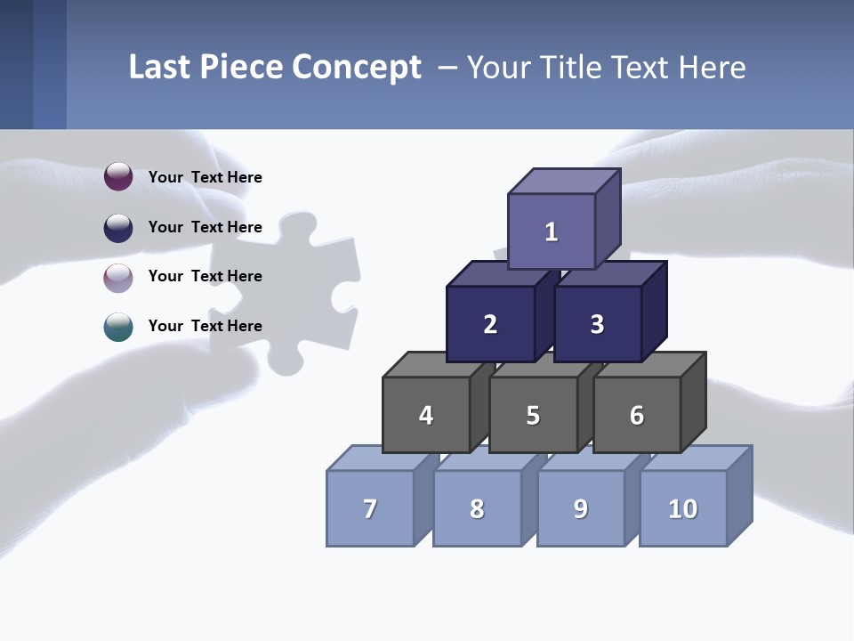 Residential Human Hand Construction PowerPoint Template