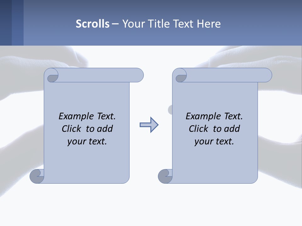 Residential Human Hand Construction PowerPoint Template