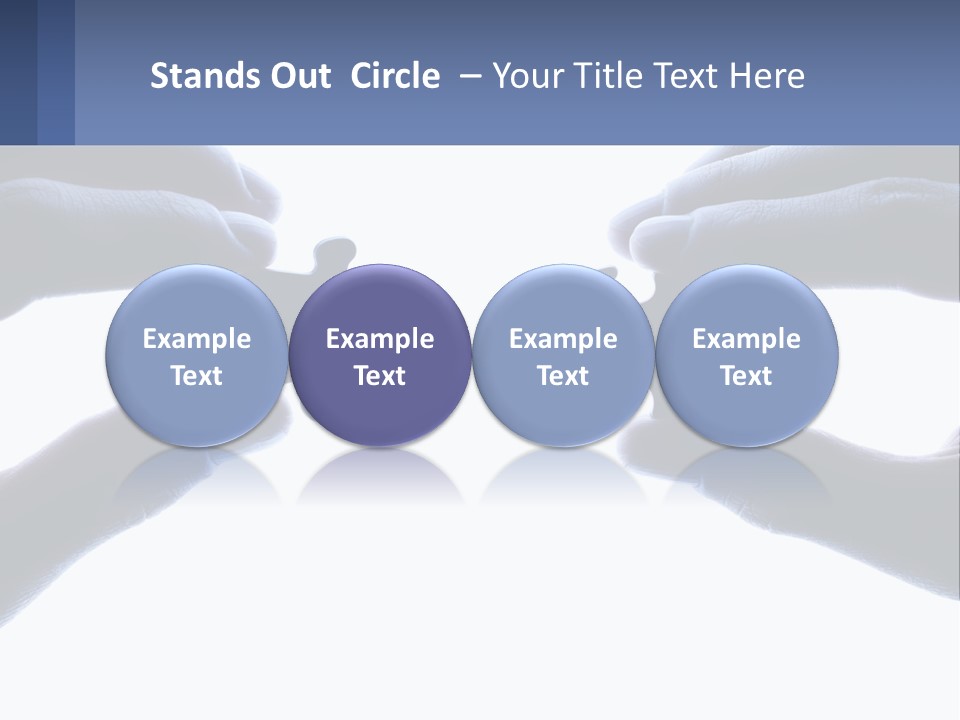 Residential Human Hand Construction PowerPoint Template