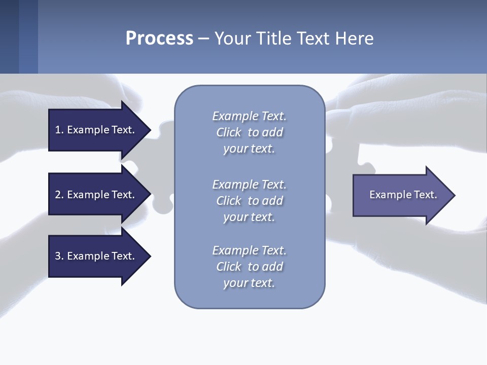 Residential Human Hand Construction PowerPoint Template