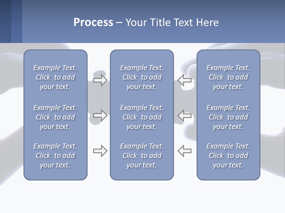 Residential Human Hand Construction PowerPoint Template