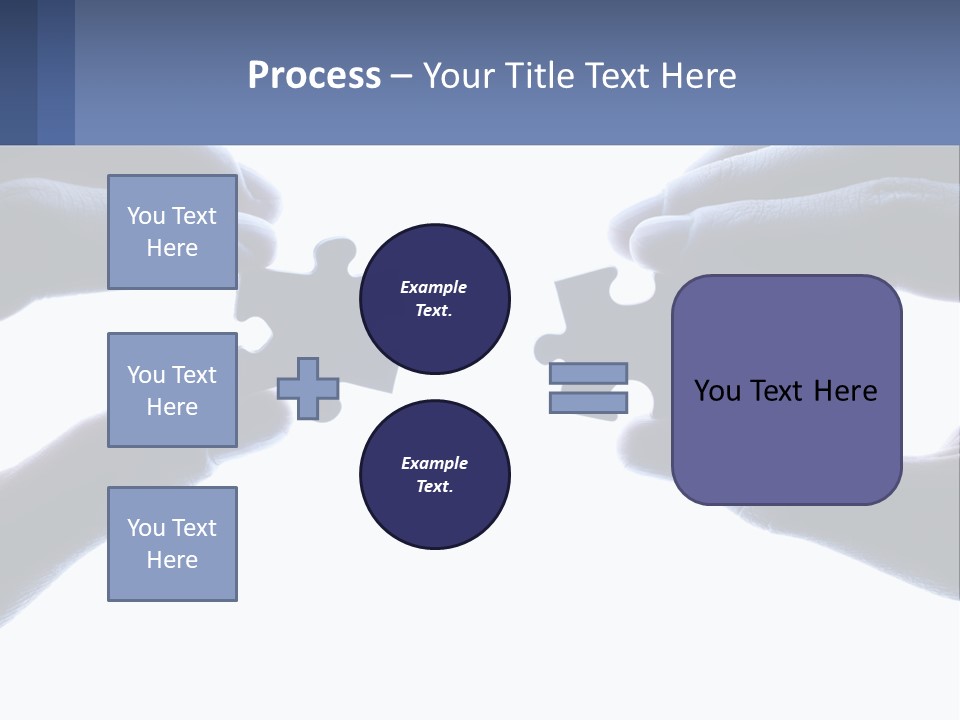 Residential Human Hand Construction PowerPoint Template