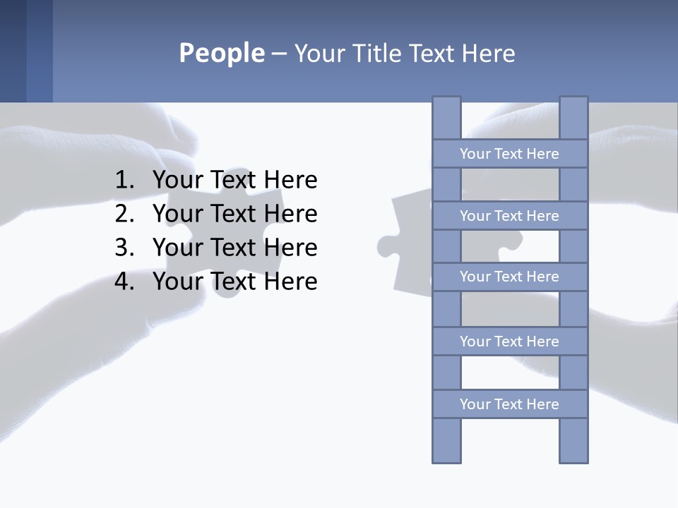 Residential Human Hand Construction PowerPoint Template