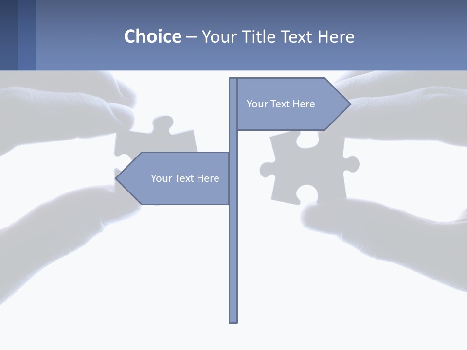 Residential Human Hand Construction PowerPoint Template