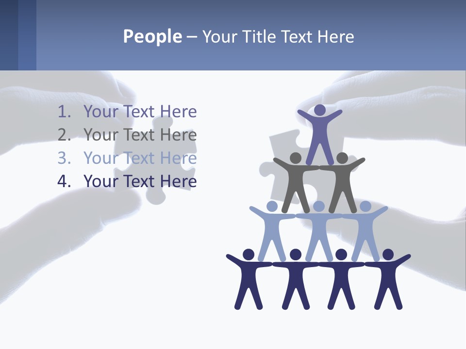 Residential Human Hand Construction PowerPoint Template