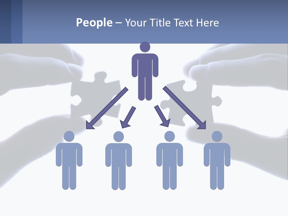 Residential Human Hand Construction PowerPoint Template