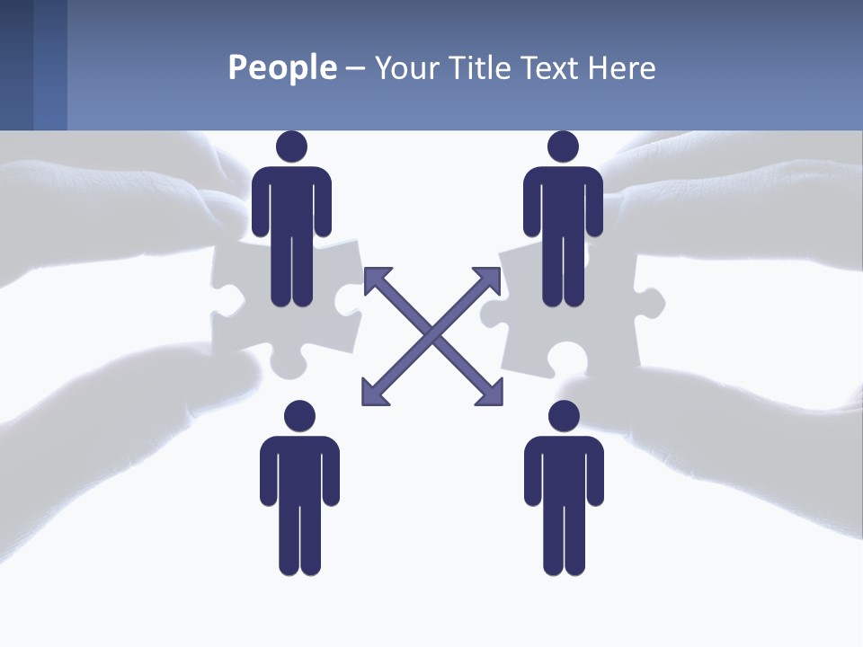 Residential Human Hand Construction PowerPoint Template