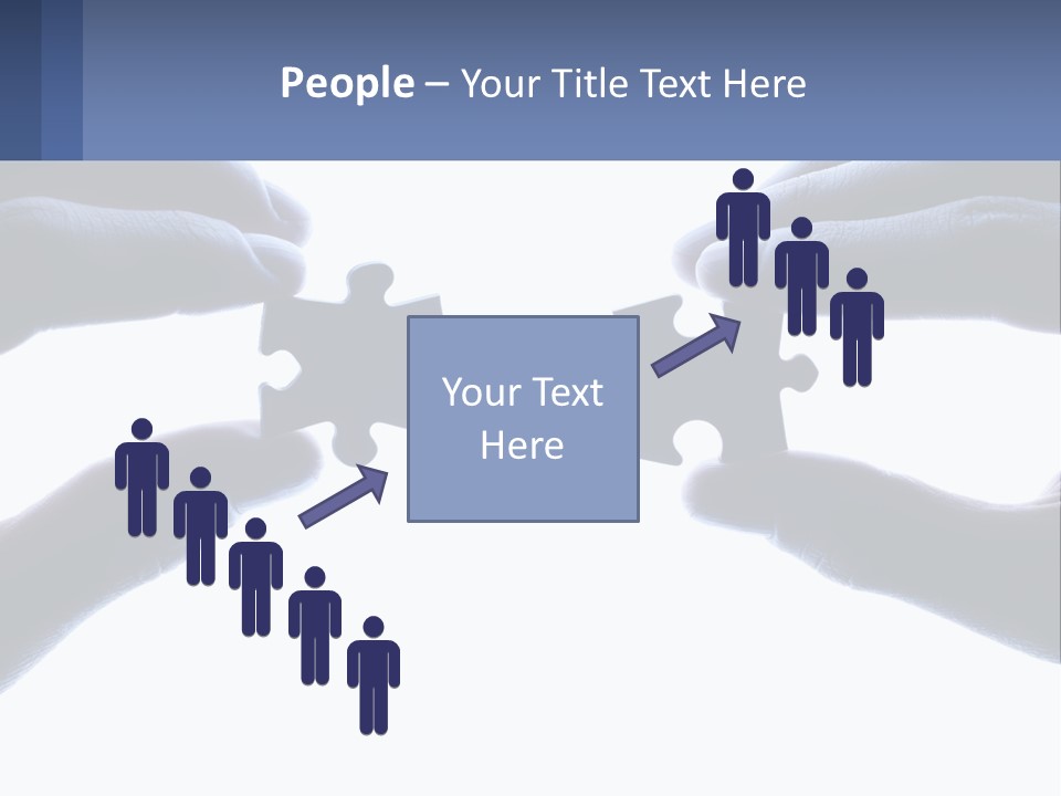 Residential Human Hand Construction PowerPoint Template