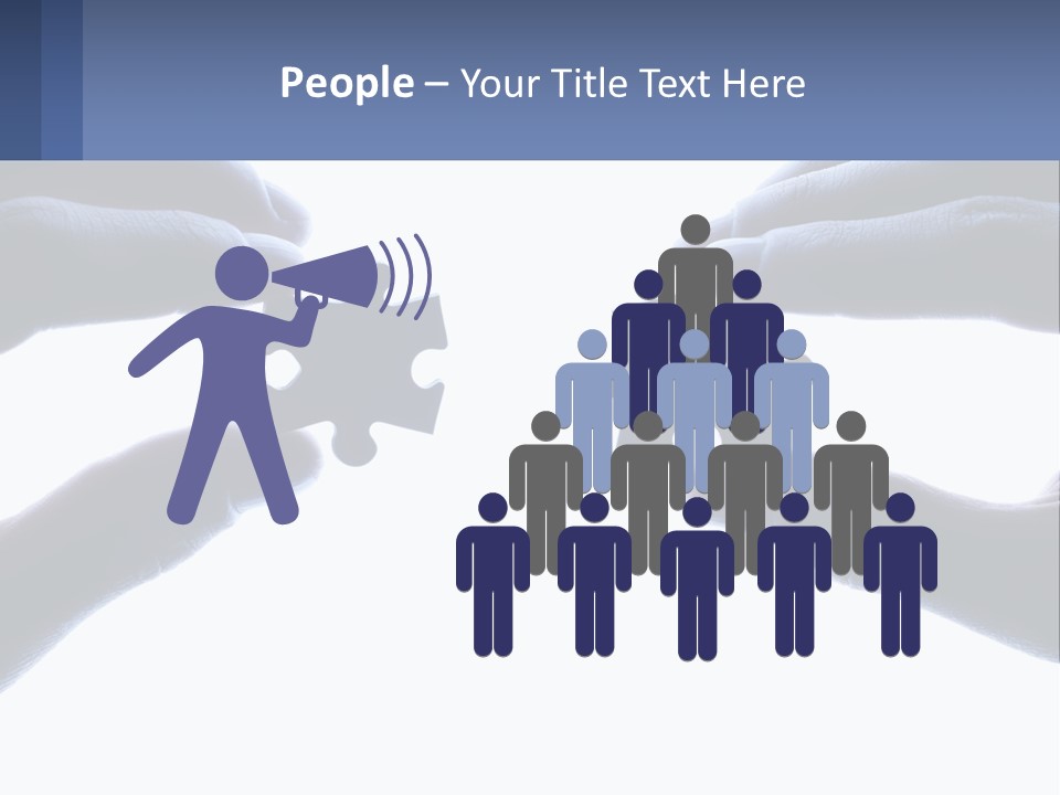 Residential Human Hand Construction PowerPoint Template