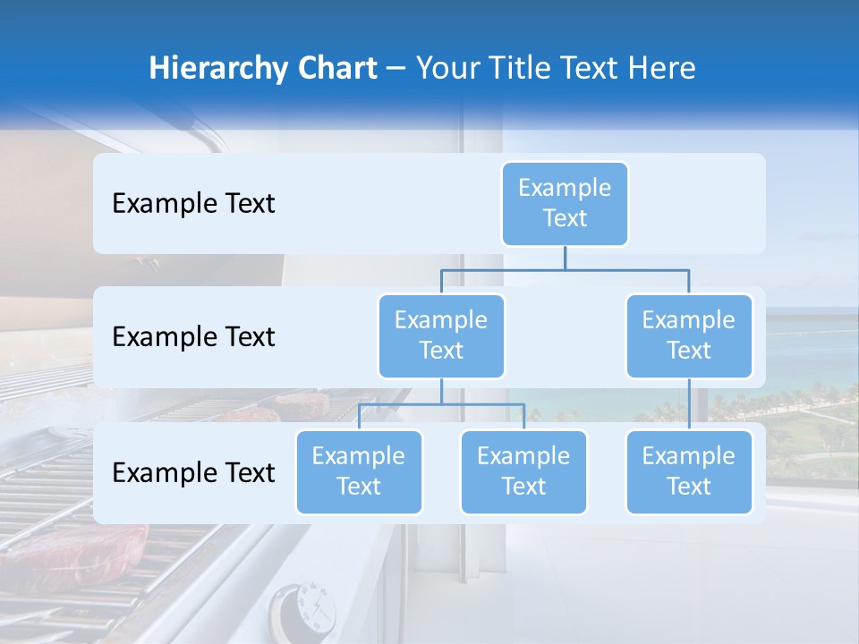 New Blue Sky Man PowerPoint Template