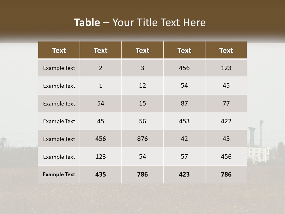 Construct Investment Purchase PowerPoint Template
