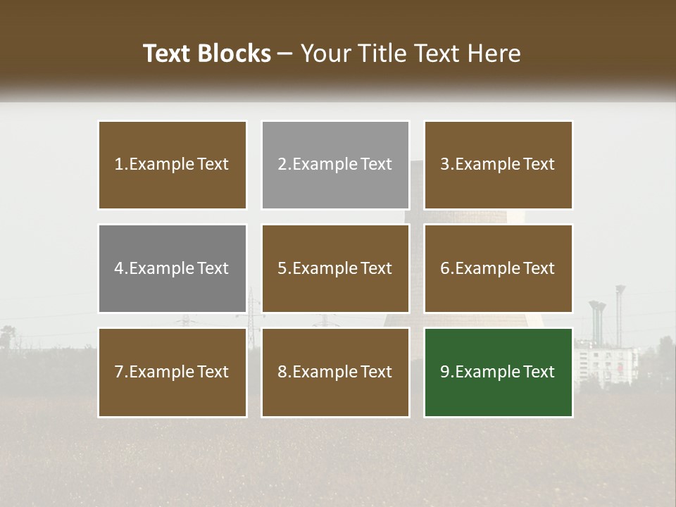 Construct Investment Purchase PowerPoint Template