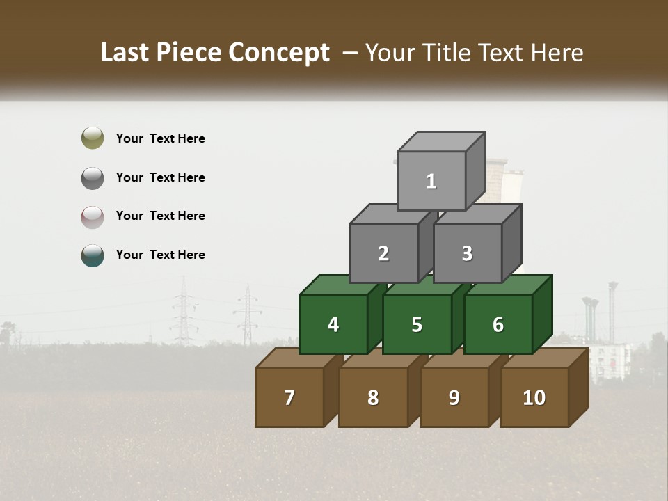 Construct Investment Purchase PowerPoint Template