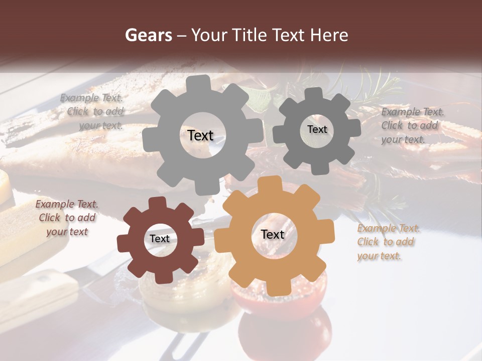 Background Cloud Purchase PowerPoint Template