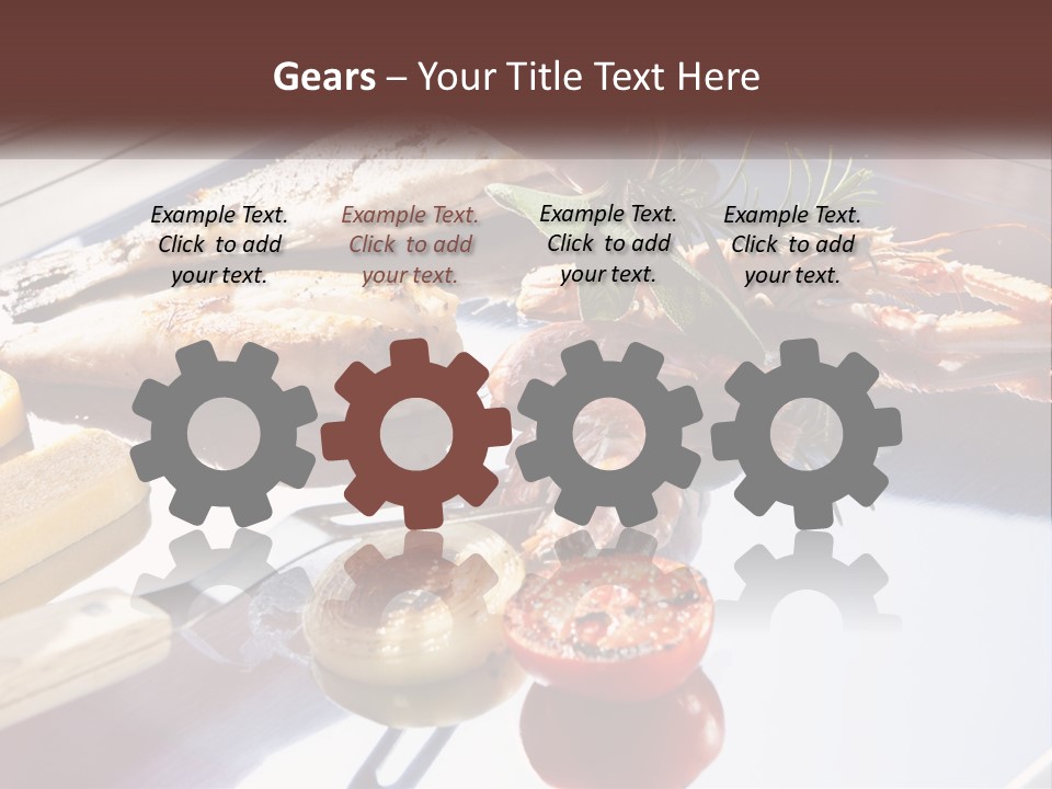 Background Cloud Purchase PowerPoint Template