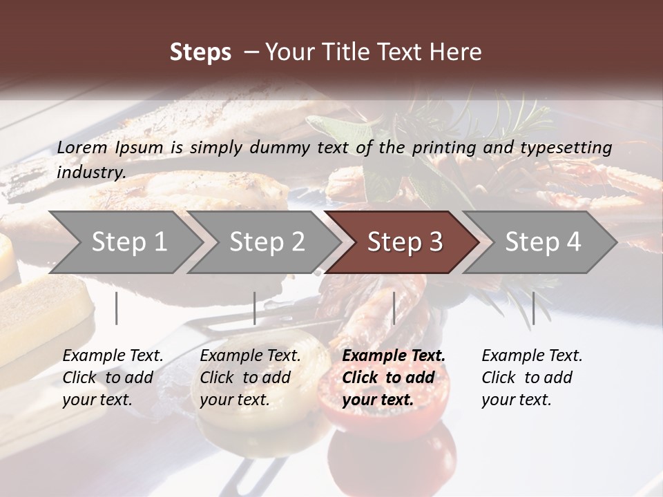 Background Cloud Purchase PowerPoint Template