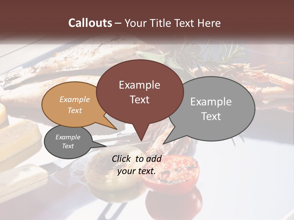 Background Cloud Purchase PowerPoint Template