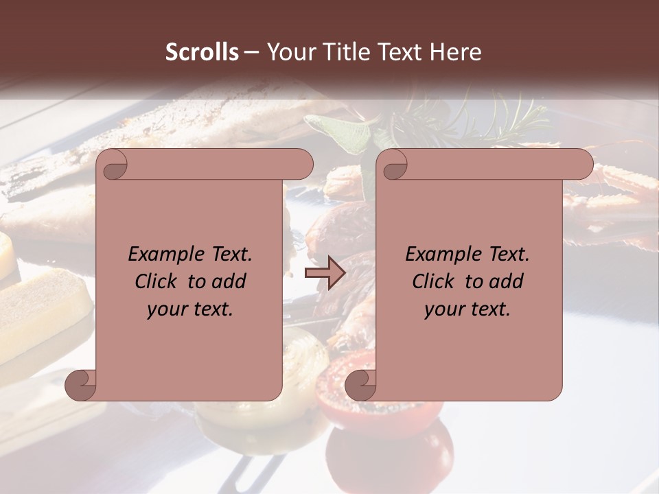 Background Cloud Purchase PowerPoint Template