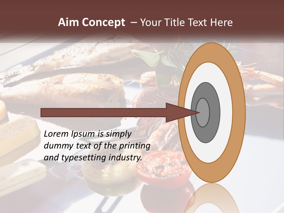 Background Cloud Purchase PowerPoint Template