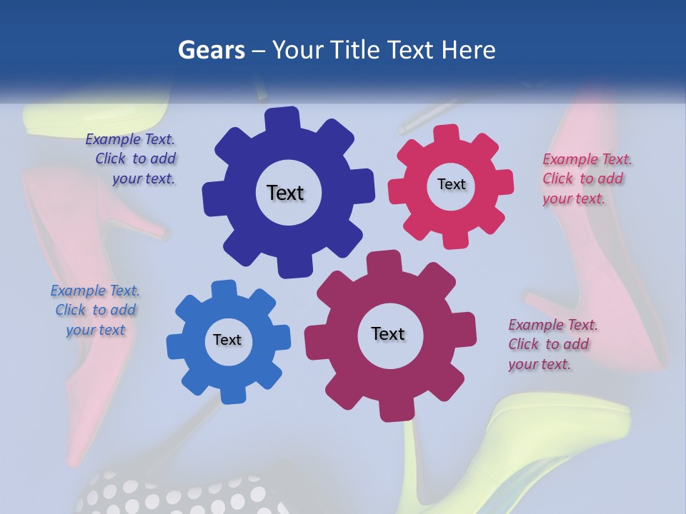 Conceptual Leaf Blue Sky PowerPoint Template