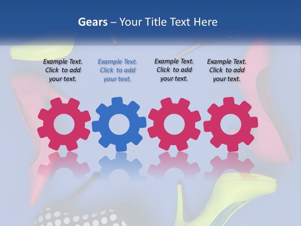 Conceptual Leaf Blue Sky PowerPoint Template