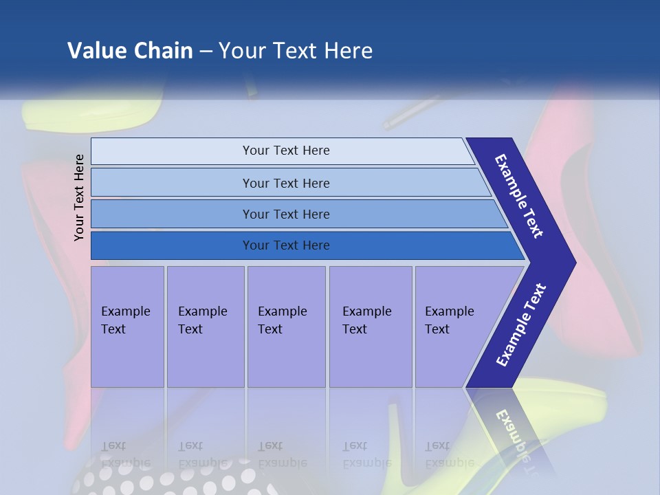 Conceptual Leaf Blue Sky PowerPoint Template