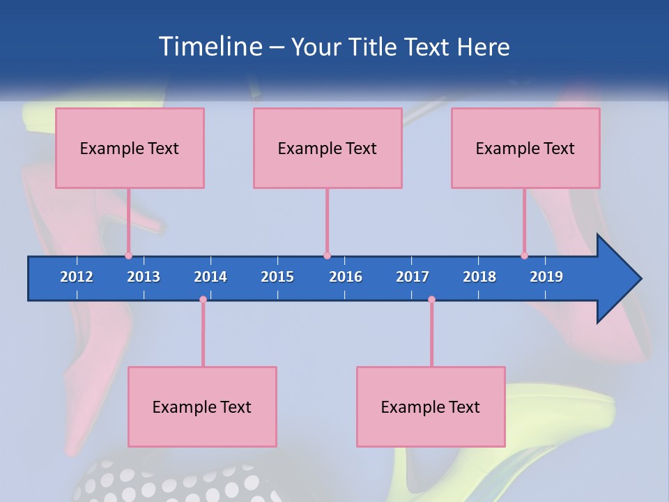 Conceptual Leaf Blue Sky PowerPoint Template
