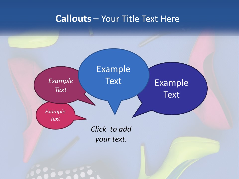 Conceptual Leaf Blue Sky PowerPoint Template