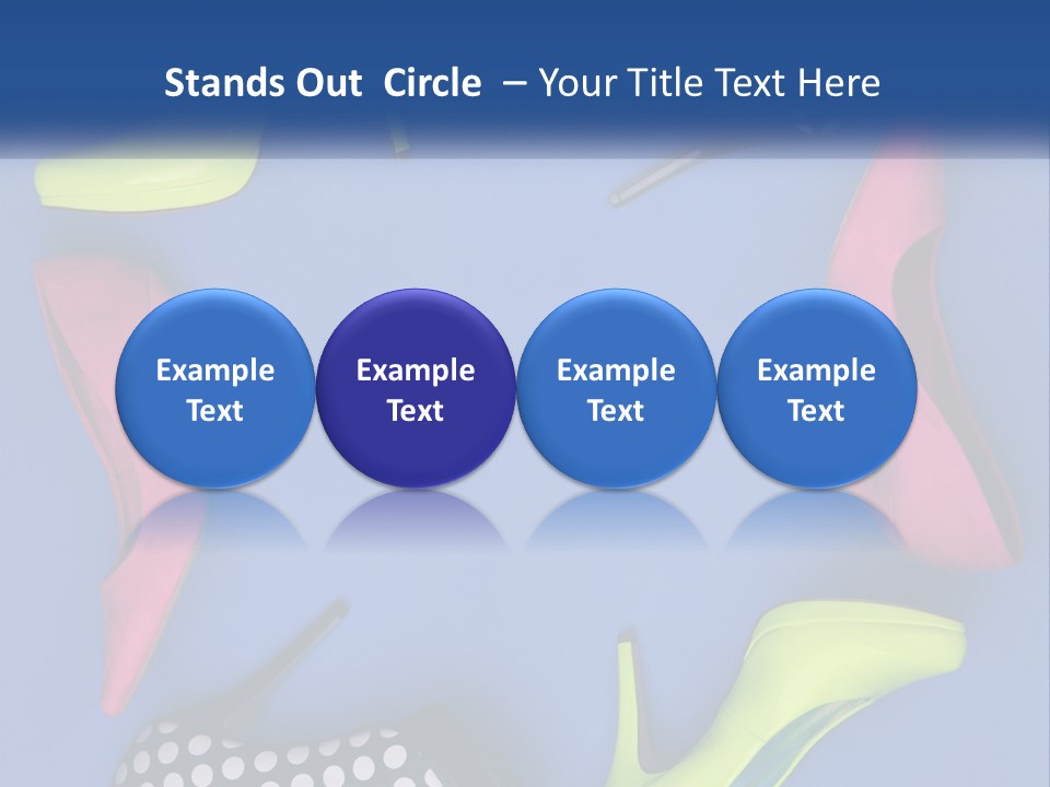 Conceptual Leaf Blue Sky PowerPoint Template