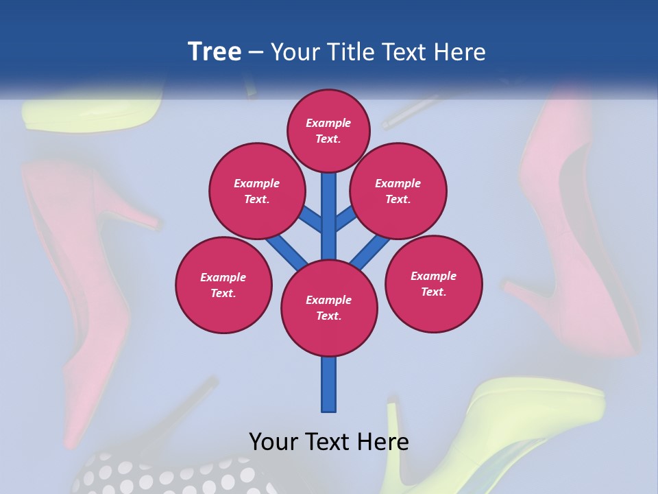 Conceptual Leaf Blue Sky PowerPoint Template