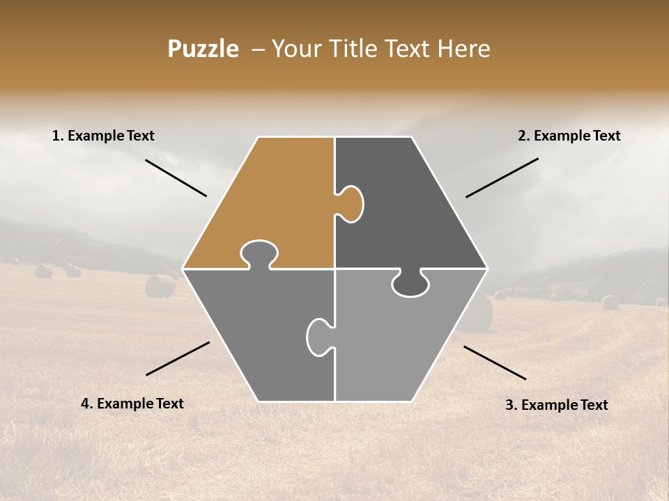 Construct Small Holding PowerPoint Template