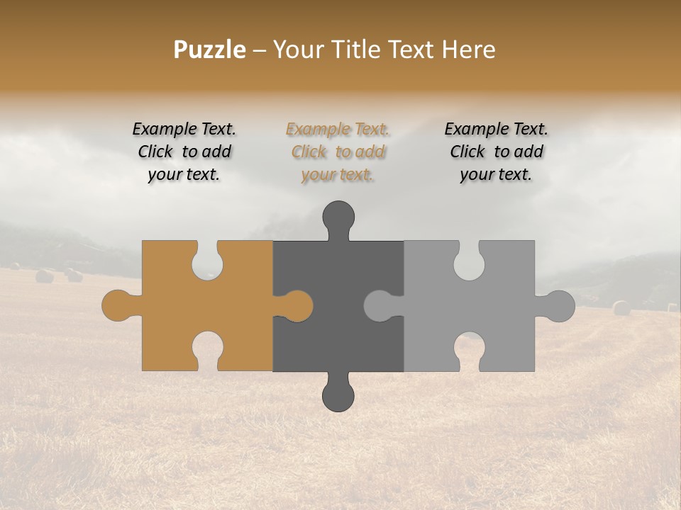 Construct Small Holding PowerPoint Template