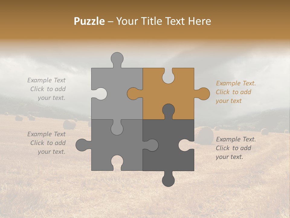 Construct Small Holding PowerPoint Template