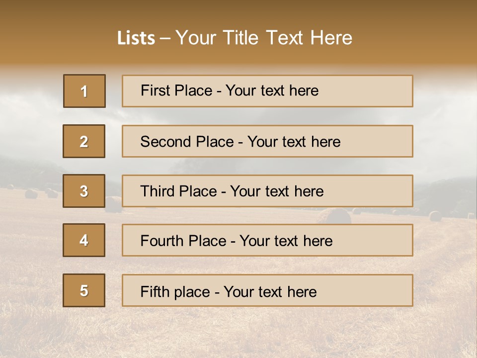 Construct Small Holding PowerPoint Template