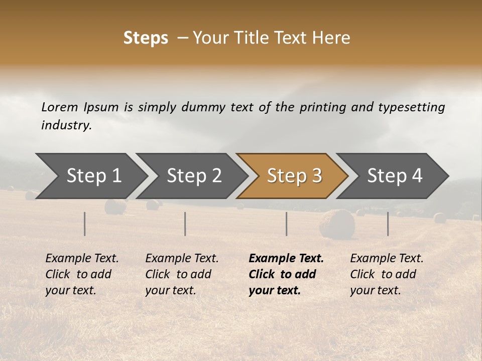 Construct Small Holding PowerPoint Template