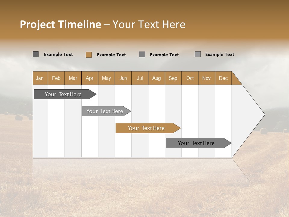 Construct Small Holding PowerPoint Template