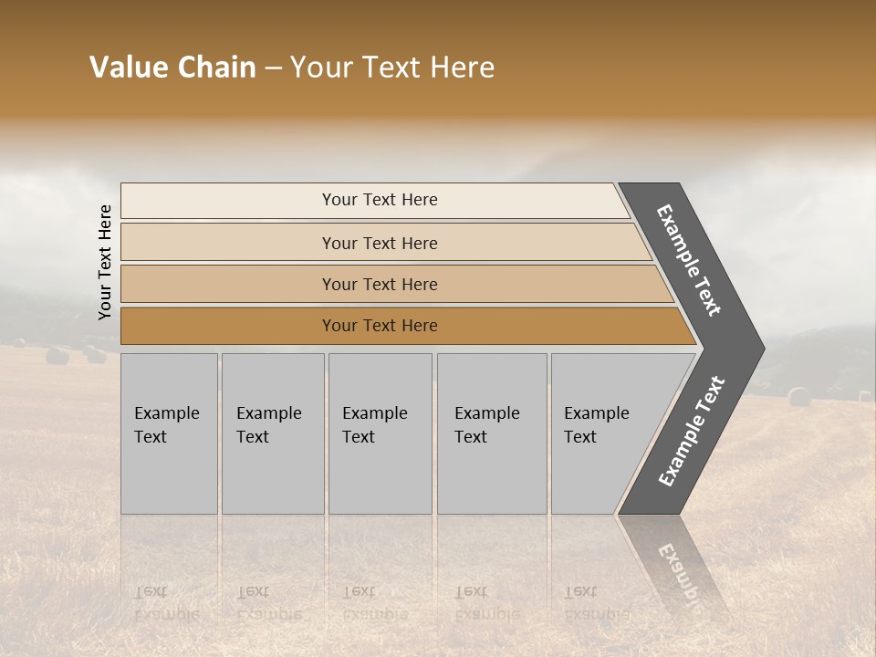 Construct Small Holding PowerPoint Template
