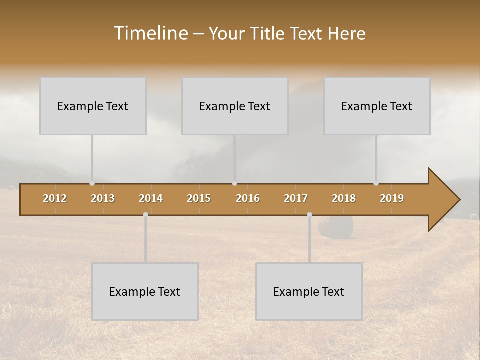 Construct Small Holding PowerPoint Template