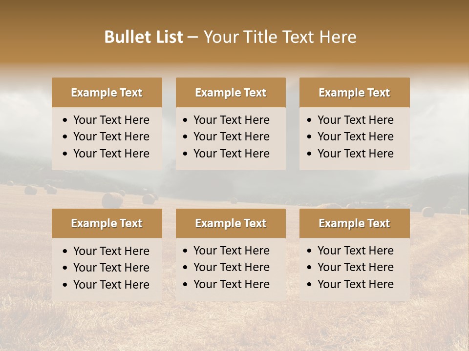 Construct Small Holding PowerPoint Template