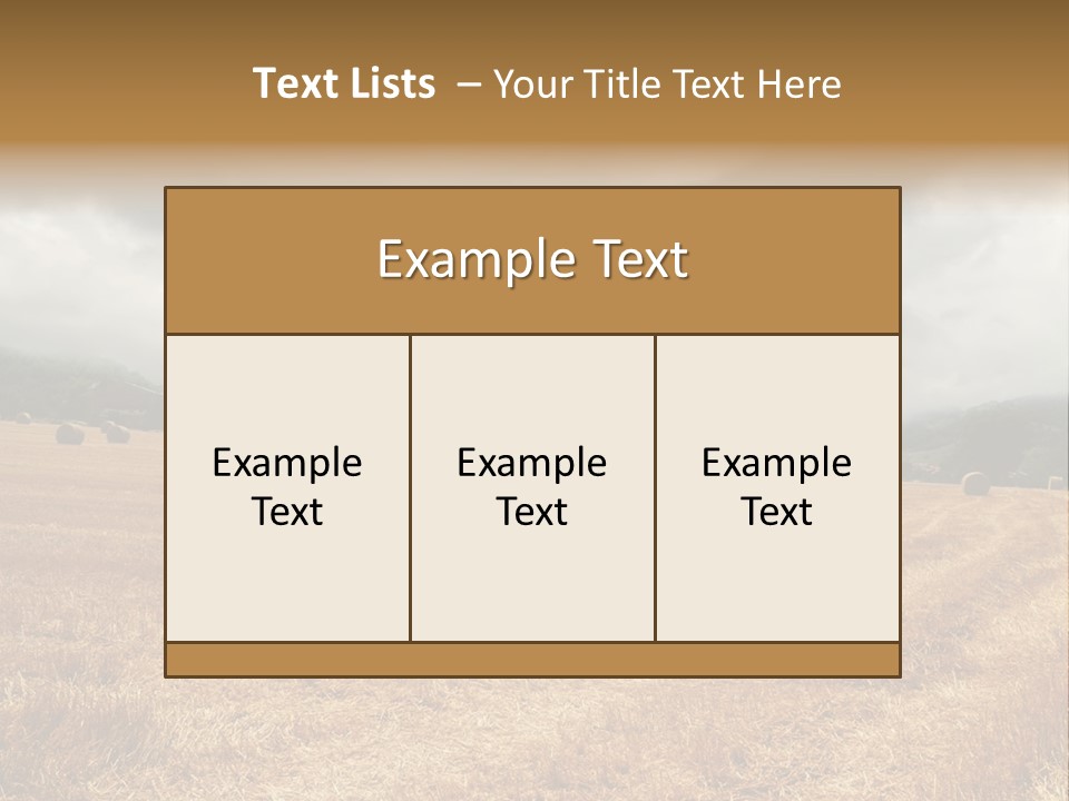 Construct Small Holding PowerPoint Template