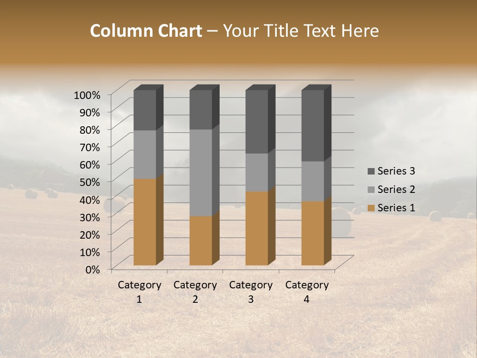 Construct Small Holding PowerPoint Template